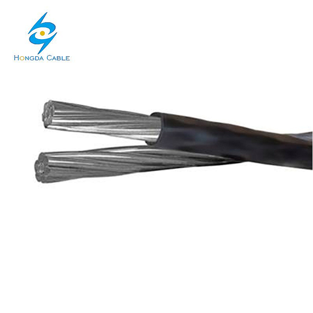 Aluminum 8 6 2 AWG XLPE Insulated Low Voltage Overhead Service Drop Cable (Duplex Triplex Quadruplex)