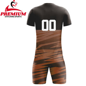 Kits complets d'uniformes de football Ensembles d'entraînement de football professionnel Kits de football de vêtements de sport avec conception de sublimation respirante - Product Image 6