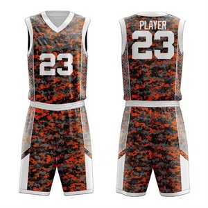 High Quality Short Sleeve Breathable Unisex Adult Basketball Uniform 100% Polyester Wholesale <b>Cheap</b> Price Best Material - Product Image 4