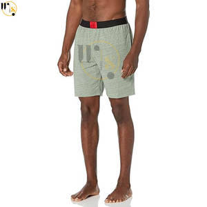 Conjunto corto de algodón transpirable de alta calidad para hombre, talla XL, ropa de calle de verano con logotipo personalizado impreso, cómodo de talla grande - Product Image 3