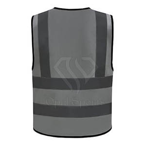 Chaleco de seguridad con logotipo personalizado y ropa reflectante de alta visibilidad con múltiples bolsillos Chaleco de seguridad de alta visibilidad y alta visibilidad - Product Image 2