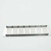 Grille d'aération en aluminium respirante pour armoire de cuisine, durable et étanche, pour placard