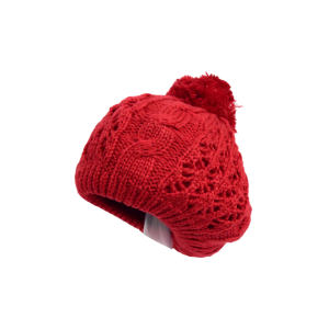 หมวกบีนนี่ถักไหมพรมอะคริลิก 100% แบบกำหนดเอง แฟชั่นทันสมัย หนา อุ่น เหมาะสำหรับเล่นสกี ฤดูหนาว พร้อมถุงมือสำหรับผู้ใหญ่ ซานซิง - Product Image 3
