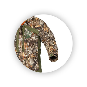Veste de chasse solide d'extérieur la plus vendue, unisexe, résistante aux intempéries, coupe-vent, respirante, contrôle de l'humidité, tissu Oxford - Product Image 5