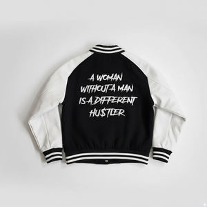 Chaqueta universitaria personalizada de alta calidad para hombre en talla grande para invierno Letterman Team Sports bordado - Product Image 2