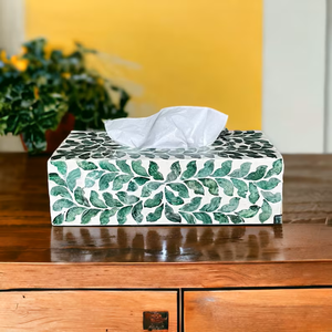 กล่องใส่กระดาษเช็ดปากแบบศิลปะทำจากเรซิ่นแบบไม่เหมือนใครสำหรับตกแต่งบ้านโรงแรมร้านอาหารรถงานฝีมือของขวัญ - Product Image 5