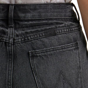 Premium Medium Washed Spandex Polyester Denim Shorts Custom OEM Wholesale Stretchy Durable Summer Casual Fashion Women - Product Image 5