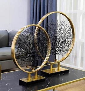 Esculturas decorativas indias hechas a mano para el hogar de la boda Mesa corporativa Sala de estar Boda elegante Decoración para el hogar Corporativo - Product Image 5