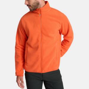 Vestes en polaire brodées personnalisées pour hommes, veste coupe-vent, fermeture éclair longue, veste de sport design, imperméable, veste d'hiver pour hommes d'extérieur - Product Image 4