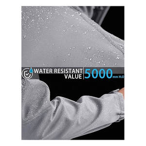 Chaqueta Softshell para hombre con ajuste cómodo última llegada para uso en exteriores de invierno OEM al por mayor personalizada - Product Image 3