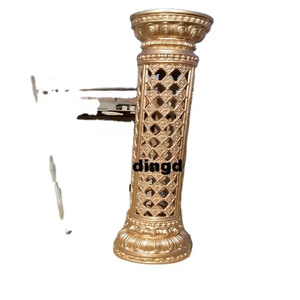 Pilares de maceta tradicional india para boda, pilares de maceta de fibra para boda, Mandap exclusivo de Francia - Product Image 6