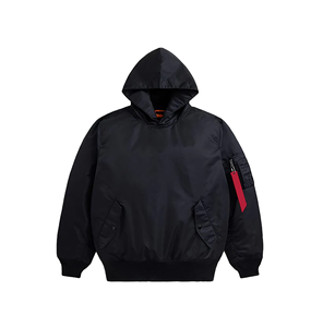 Vintage-Inspired Spring Windproof <b>Men's</b> Bomber Jacket with Front Logo Retro College Style - Product Image 2