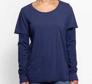 Camiseta de Manga Doble de Alta Calidad, Estilo Casual, Diseño Sólido, Personalizable, Precio al por Mayor OEM - Product Image 1