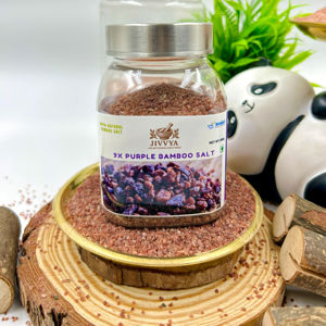 Polvo de sal de bambú orgánico certificado por laboratorio 3X/6X/9X Extracto de hierbas tostadas Jukyeom en forma de cristal cultivo salvaje a granel al por mayor - Product Image 1