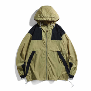 ¡Novedad de 2025! Chaqueta cortavientos de diseño personalizado para hombre, lona transpirable, manga larga, cuello levantado con cremallera - Product Image 6