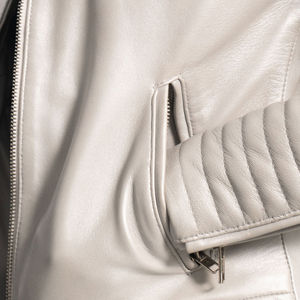 Chaqueta de Motociclista de Cuero para Mujer, Transpirable, Hecha en Pakistán, Nueva Tendencia de Invierno, Color Personalizado - Product Image 6