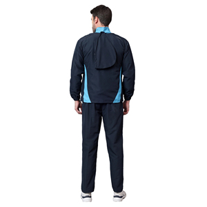 Survêtement de sport pour homme 2025, décontracté, respirant, en polaire, avec ourlet fendu, fermeture éclair, personnalisé, tendance, polyester, nouveau design, haute qualité - Product Image 3