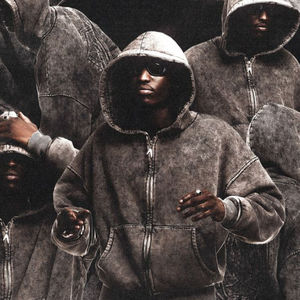 เสื้อฮู้ดดี้ผู้ชายผ้าฟลีซขนาดใหญ่พิเศษ สไตล์สตรีทแวร์ แบบสวมหัวลำลอง สำหรับฤดูหนาว อุ่นสบาย ผ้าฝ้ายเรียบง่าย ดีไซน์ทันสมัย - Product Image 4