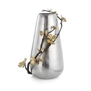 Vase à fleurs en aluminium au design fantastique, qualité de luxe, forme ronde, pour la décoration de mariage - Product Image 6