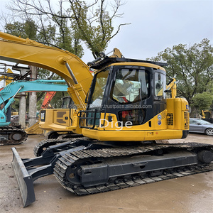 Japan Used Komatsu PC128US 13Ton Small Hydraulic Crawler Excavator Excellent Condition Komatsu Engine <b>Pump</b> Low Fuel Consumption - Product Image 4