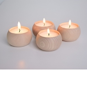 Industry Trending <b>Silver</b> Unique Wooden <b>Candle</b> Jar Soy Wax Scented <b>Candles</b> For Home Decor Unique <b>Candle</b> Jar Tea Light <b>Holder</b> - Product Image 3