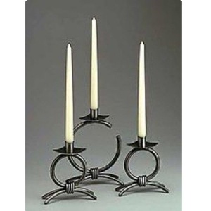 Candelabro de Hierro Forjado de Diseño Excelente, Lujoso, Único y Moderno para Decoración del Hogar - Product Image 1