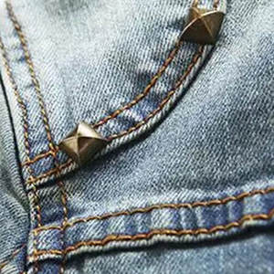 Chaquetas de mezclilla informales de moda de gran tamaño de alta calidad, ropa de hombre, chaquetas de mezclilla teñidas lisas - Product Image 5