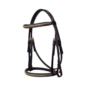 Riendas de brida de caballo Calidad de cuero Premium con logotipo personalizado a precio económico para jinetes de rendimiento OEM BIENVENIDO - Product Image 1