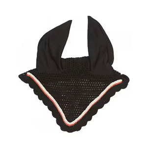 Cagoules de cheval bleu sur mesure avec oreilles Cagoules de cheval en polaire de qualité supérieure Conception personnalisée Nouveau tapis de selle Cagoule de cheval Protection de l'ajustement sécurisé - Product Image 4