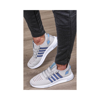 Chaussures Homme Baskets Rayées Beige de Qualité Supérieure et Design Varié en Vente