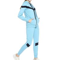 Ensemble de survêtement décontracté en velours pour femme avec veste matelassée à capuche coupe-vent et séchage rapide