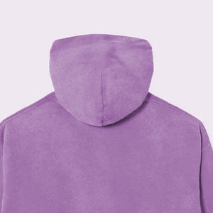 เสื้อมีฮู้ดผ้าคอตตอนผสมแสงแดดระบายอากาศได้ดีเสื้อมีฮู้ดสีจางลง - Product Image 4