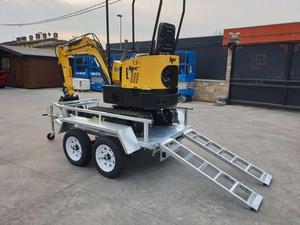 จัดส่งฟรี รถขุด JPC HT12 พร้อมรถพ่วง ได้รับการรับรอง EPA/CE - Product Image 1