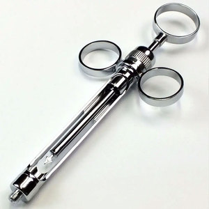 Jeringa dental al por mayor, instrumento de acero inoxidable, precio competitivo, fuente de alimentación manual - Product Image 3