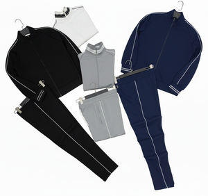 Conjunto de Ropa Casual de Dos Piezas con Estampado, Top con Capucha y Pantalones con Cintura Elástica para Comodidad Diaria, Suministro al por Mayor, Deportivo y Ligero - Product Image 1