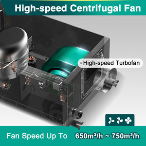 <span class=keywords><strong>Meilleur</strong></span> <span class=keywords><strong>déshumidificateur</strong></span> Deye DY-C105DZ d'usine Machine <span class=keywords><strong>déshumidificateur</strong></span> industriel de plafond pour nettoyage de l'air dans une grande pièce 105L - Product Image 4