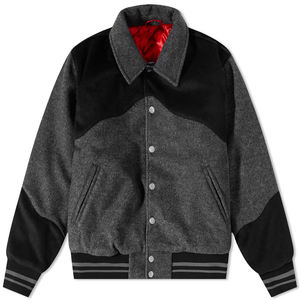 Chaqueta de béisbol universitaria para hombre, chaquetas universitarias de diseño universitario informales de invierno con bordado personalizado para hombre - Product Image 1