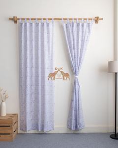 Nueva Colección de Cortinas de Algodón Estampadas con Flores, Hechas a Mano, para Sala de Estar, Cocina y Habitaciones - Product Image 3