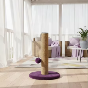 High-quality Amistar Purple Dream Classic Jute Cat Tree with 2 <b>Levels</b> Durable for Cats of All Breeds and Sizes - Product Image 4