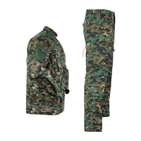 Ensemble uniforme tactique pour homme sur mesure, garde de sécurité, hiver, qualité supérieure, patchs brodés, polyester/coton, séchage rapide