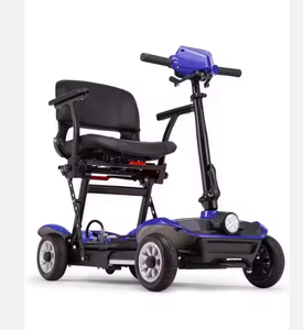 Trotinettes DeluxeE originales haut de gamme, longue portée, pliables, pour adultes, bleues et rouges - Product Image 1