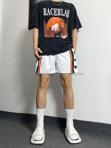 Pantalones cortos para hombre de alta calidad 100% Fleece French Terry Streetwear personalización única patrón sólido para correr actividades atléticas - Product Image 4