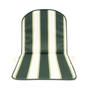 Cuscino Schienale Basso Doppio Rigato Blu - Product Image 2