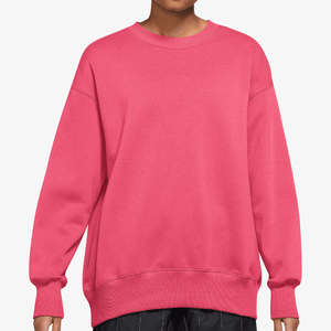 Sudaderas de Mujer 100% Algodón, Ligeras, de Secado Rápido, Cuello Redondo, Estilo Urbano, Logotipo Personalizado, Hombros Caídos, Servicio OEM - Product Image 1