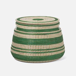 Nouveau design tendance, panier de rangement en jonc de mer rustique et écologique, tissé à la main, durable, organisation de rangement à domicile, multifonction - Product Image 2