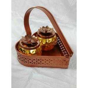 <b>Large</b>-capacity Metal Dry Fruits Box with <b>Basket</b> to Store a Variety of Dry Fruits and Nuts for Easy Access and Organization - Product Image 3