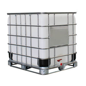 Contenedor IBC de 330 Galones Usado y Lavado, Contenedor de Plástico para Agricultura y Almacenamiento de Agua - Product Image 2