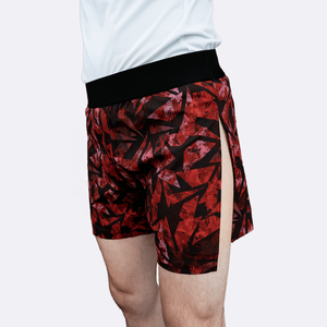 Pantalones cortos de lucha MMA derramados de alta calidad Bjj Training Mma Men Fight Night Men's Fight derramados cortos/EE. UU. - Product Image 1