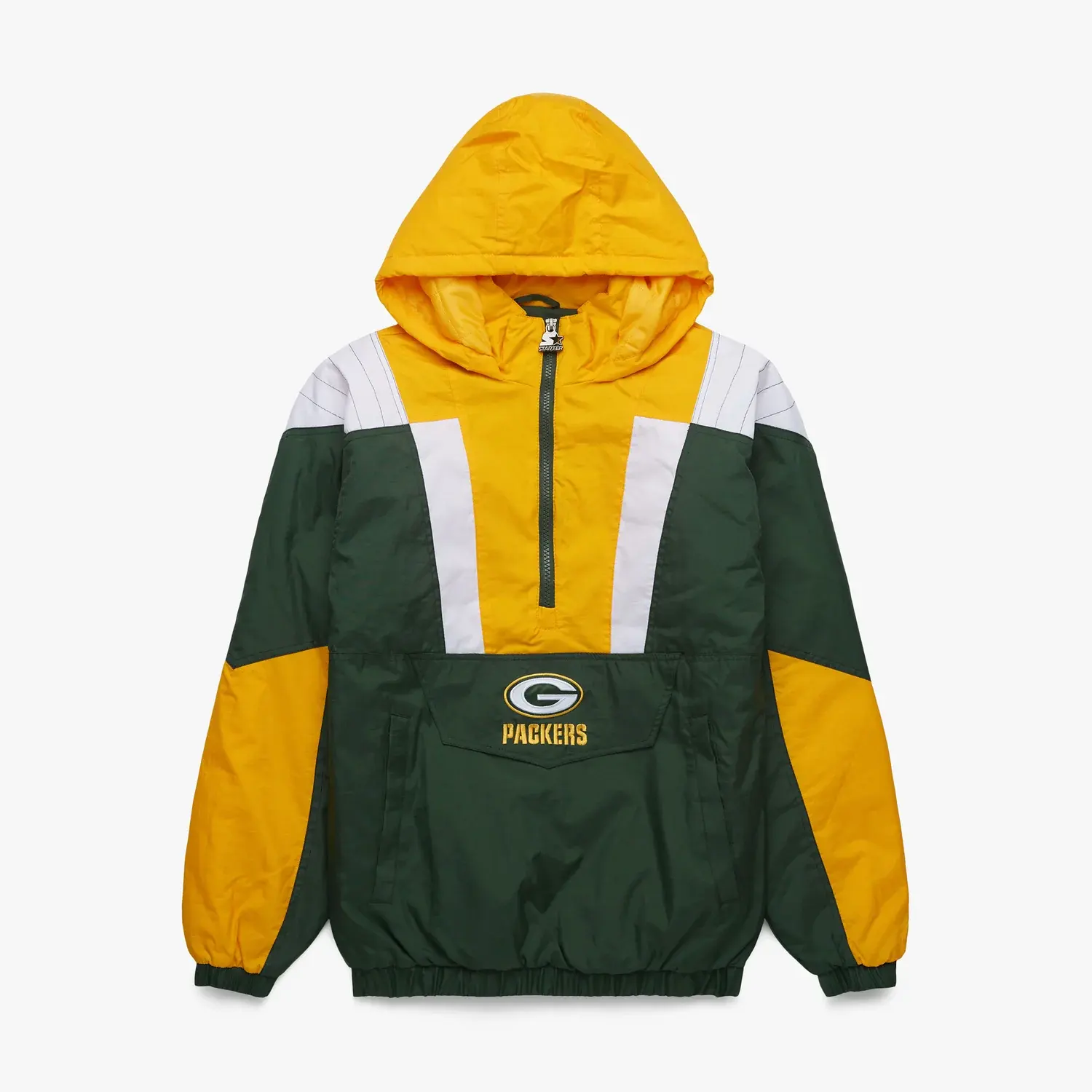 Greenn Bay Packers แจ็กเก็ตกันลมมีฮู้ดสำหรับผู้ชายสินค้าชั้นนำของปากีสถาน