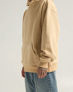 Sweats à capuche personnalisés unisexes OEM/ODM pulls molletonnés en coton de marque privée vêtements de rue Collection hiver-Direct fabricant - Product Image 4